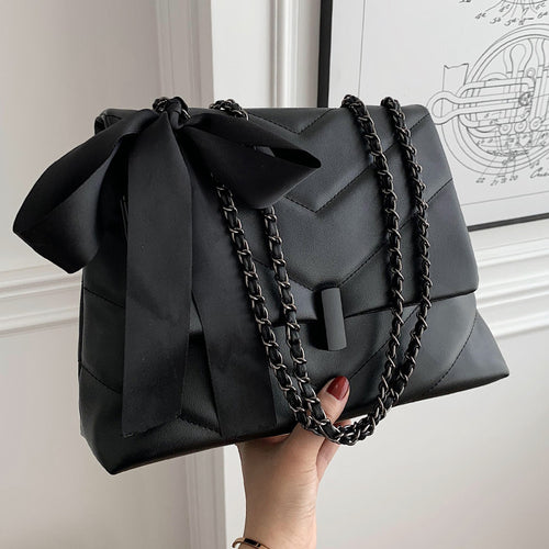 Bag Women's New Trendy Large Capacity One-Shoulder Messenger Bag Bags Fashion Tote Bag-AURA REGALIA 