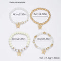 Design Sense Niche Twin Elastic Bohemian Butterfly Bracelet For Women-AURA REGALIA 