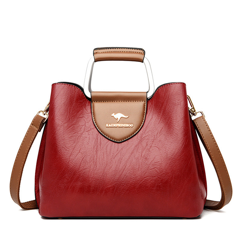 Cross shoulder bag women's handbag women's bucket bag-AURA REGALIA 
