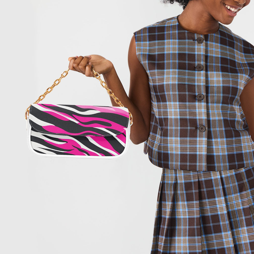 Wild Girl Women's Leather Underarm Bag | Aura Regalia-AURA REGALIA 
