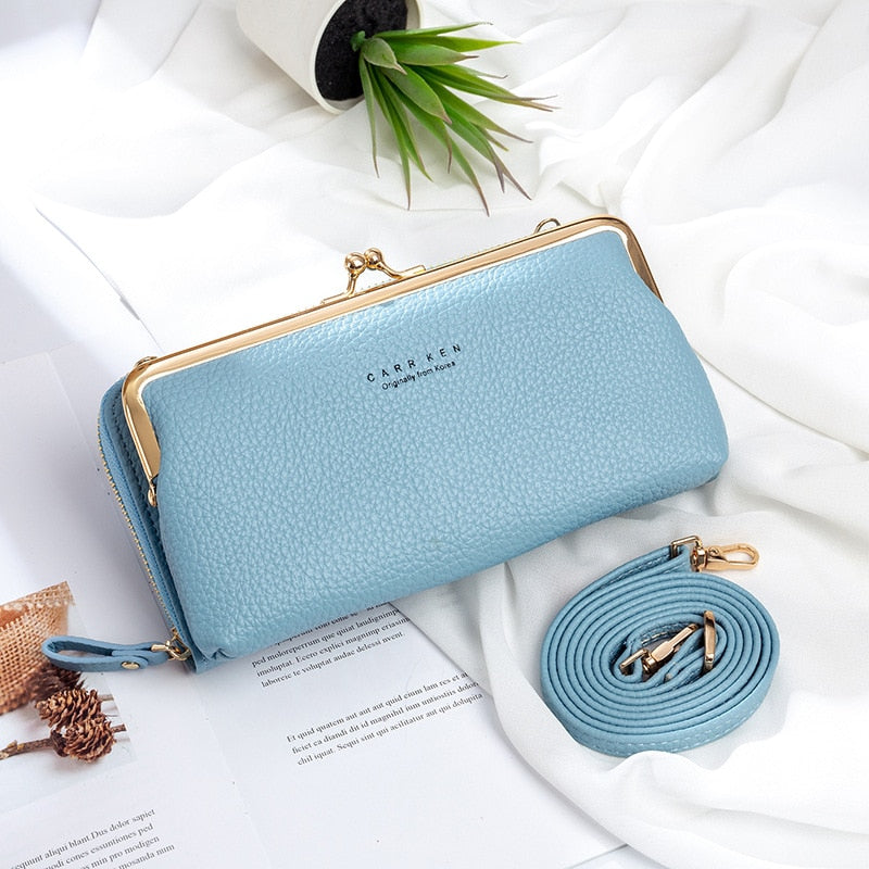 Fashion Small Crossbody Bags Women Matte Leather Shoulder Messenger Bag Female Handbag Bolsas Ladies Cell Phone bag Clutch Purse-AURA REGALIA 