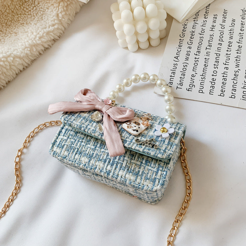 Girl's Pearl handbag-AURA REGALIA 