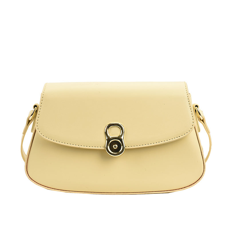 Fashion New Small Fresh Women's Bag Simple Texture Shoulder Bag Armpit Bag Lady Messenger Bag-AURA REGALIA 