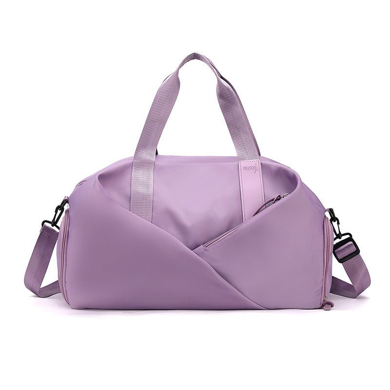 New High Capacity Travel Bag with Wet and Dry Separation Fitness Bag Swimming Bag One Shoulder Diagonal Straddle Bag-AURA REGALIA 