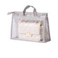 Breathable Moisture-Proof Bag Dust Bag Wardrobe Sealed Leather Bag Protection Finishing Storage Bag Transparent Hanging Bag Storage Artifact-AURA REGALIA 