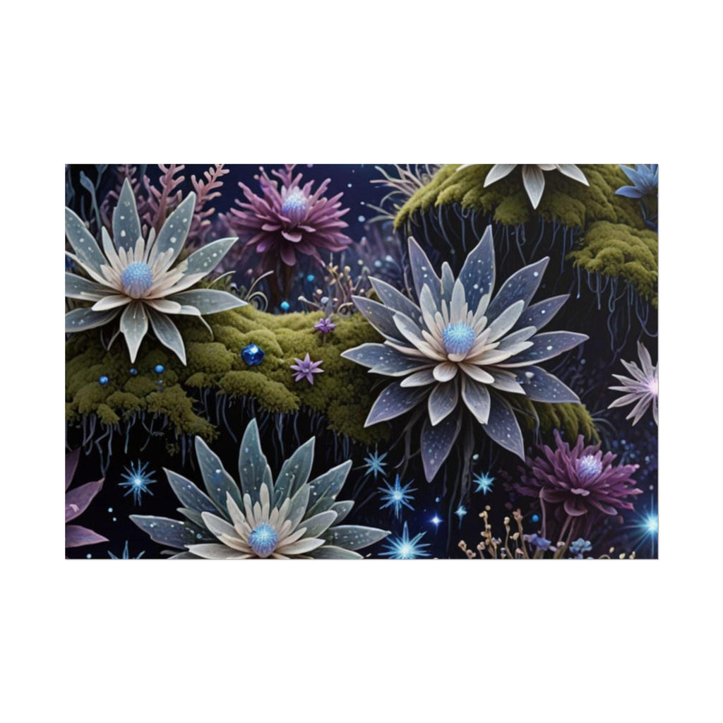 Floral Dreamscape Poster: Fine Art Print