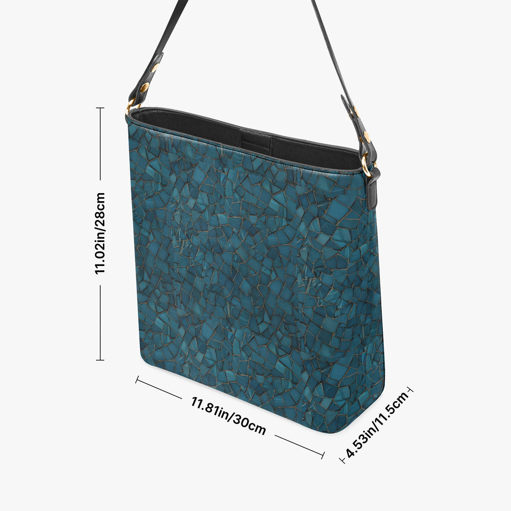 Stained Glass image Bucket Bag | Aura Regalia-AURA REGALIA 