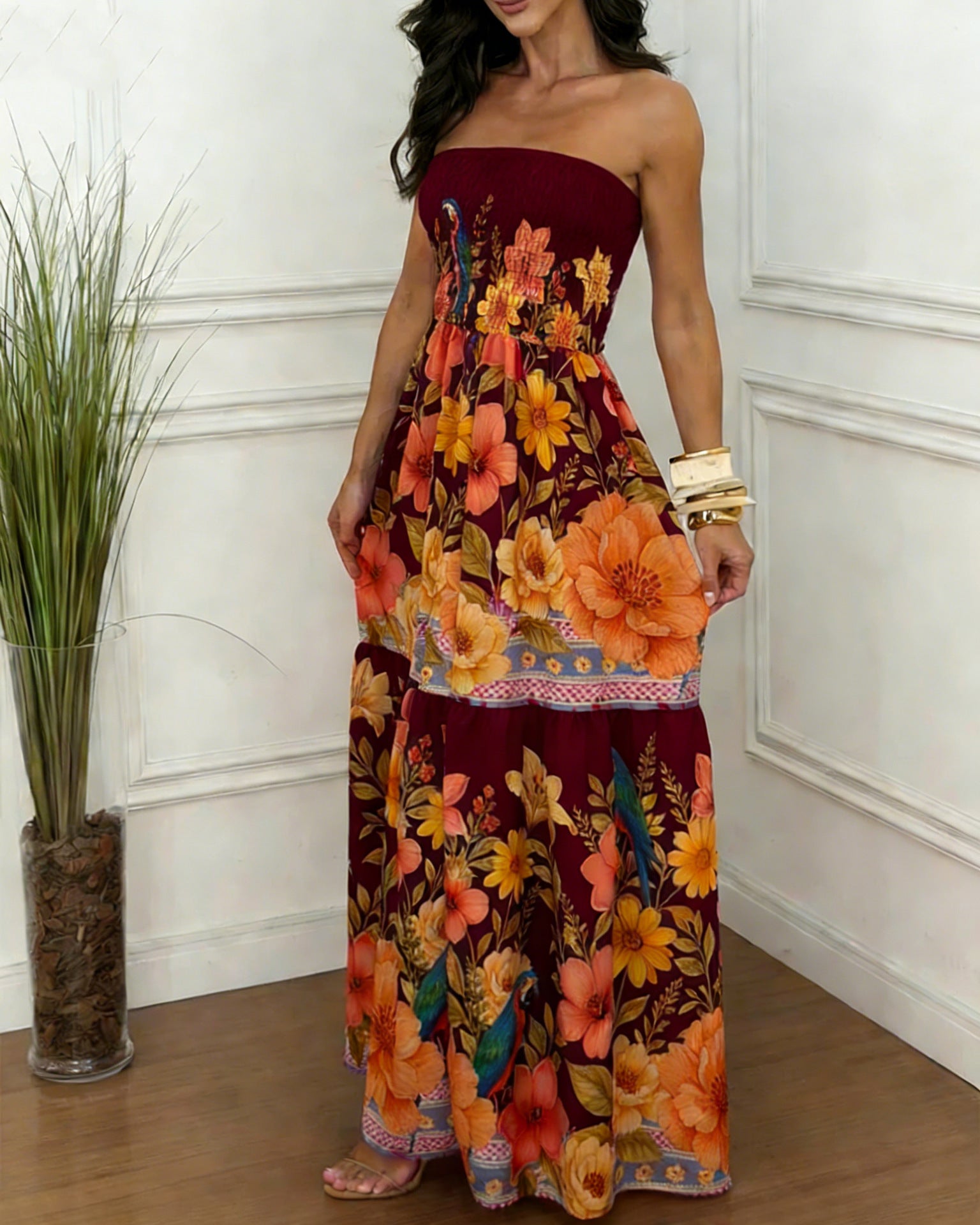 Sleeveless loose dress