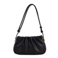 Vintage Cloud Women Shoulder Bag PU Leather Crossbody Bags New Autumn Winter Female Under Arm Bag Fashion Solid Purse Bags