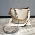 New Women's Bucket Bag Luxury Shoulder Bag High Quality Handbag Fashion Women's Bag Thick Chain Party Bag Wallet-AURA REGALIA 