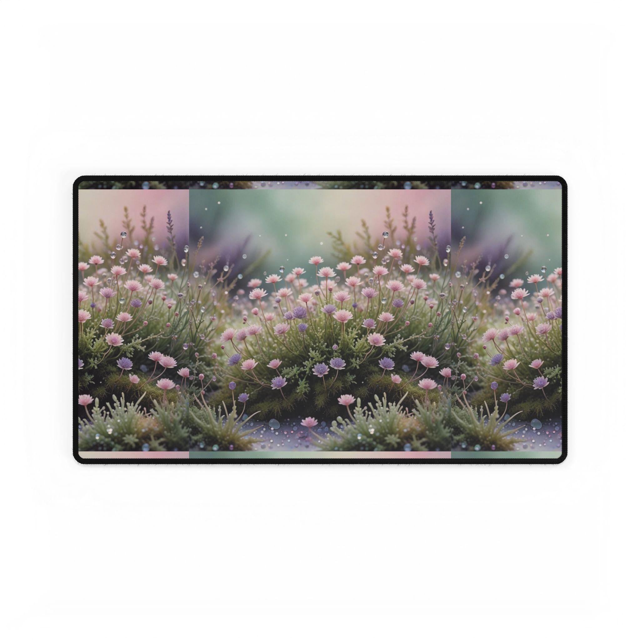 Floral Desk Mat: Botanical Mouse Pad - Spring Office Decor