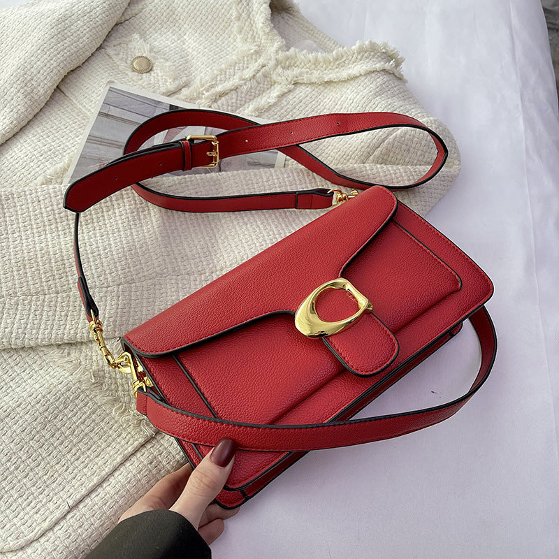 Women's underarm bag, stylish and versatile, fashionable shoulder bag, crossbody bag, small square bag-AURA REGALIA 