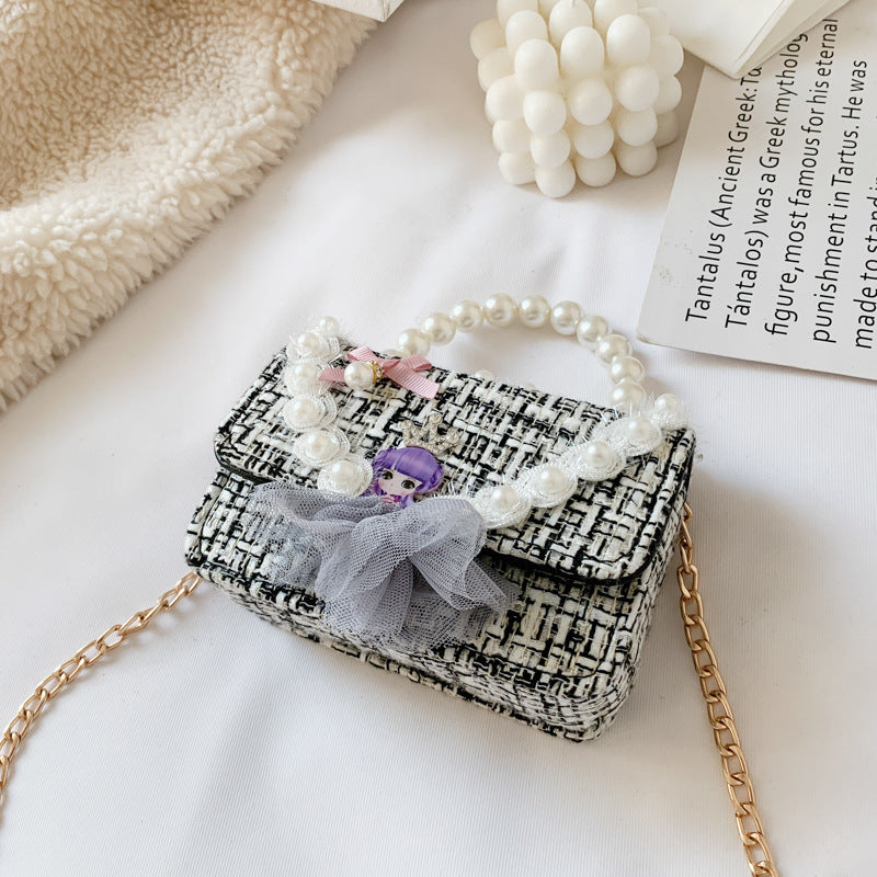 Girl's Pearl handbag-AURA REGALIA 