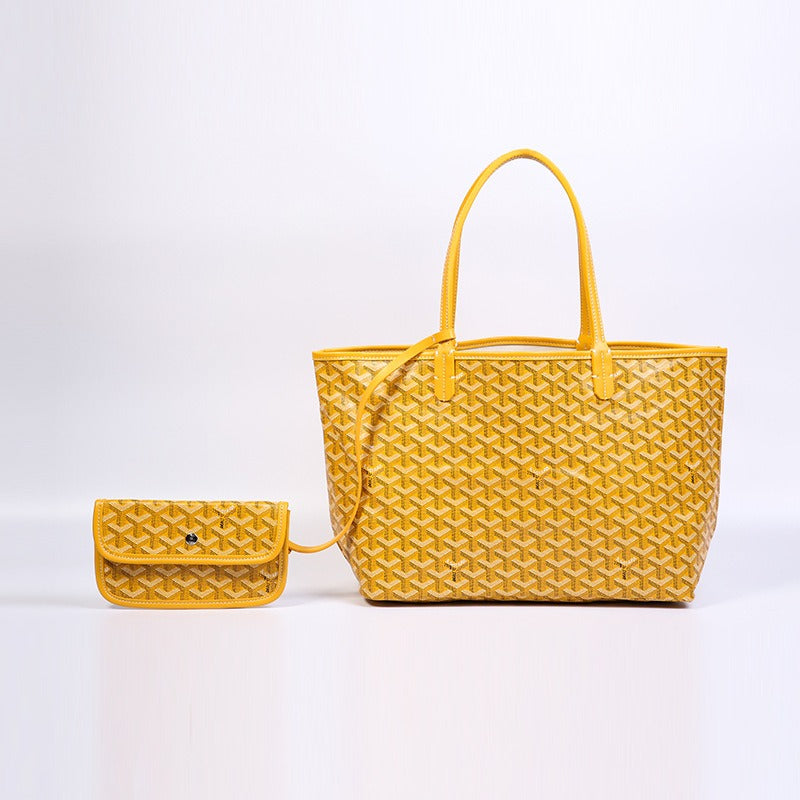 New Dog Tooth Bag Stars Same European and American Women's Bag Handheld One Shoulder Large Capacity Tote Mother and Child Bag Shopping Bag