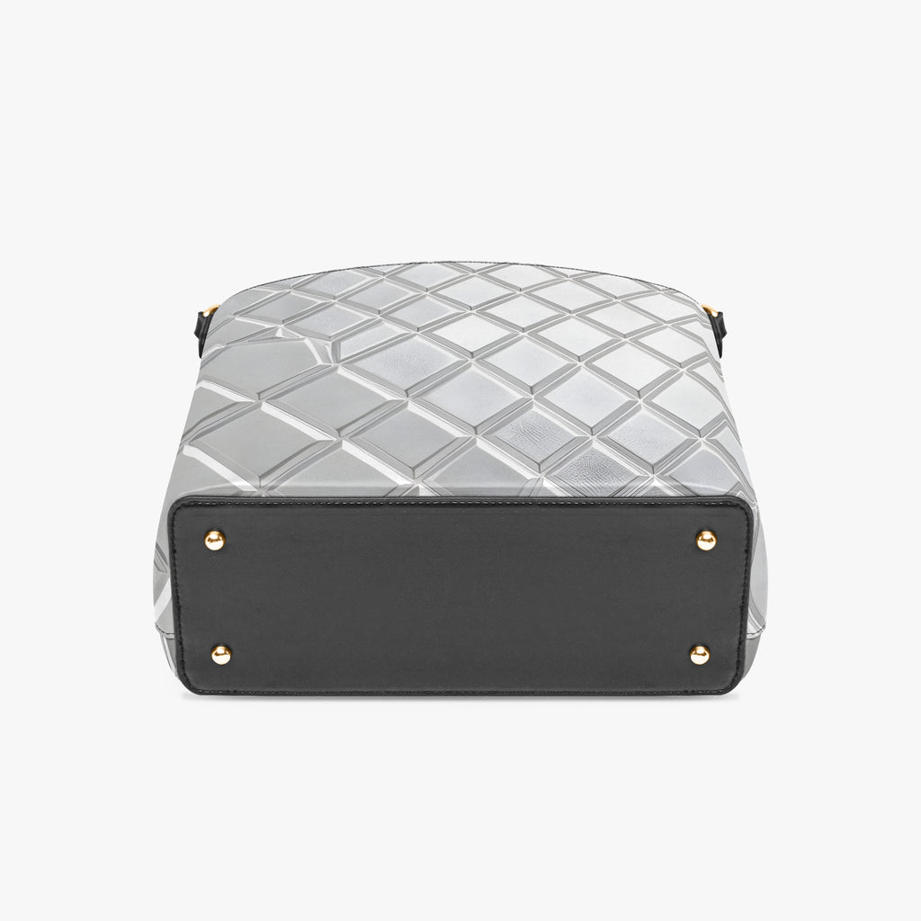 Silver Charm Bucket Bag | Aura Regalia-AURA REGALIA 