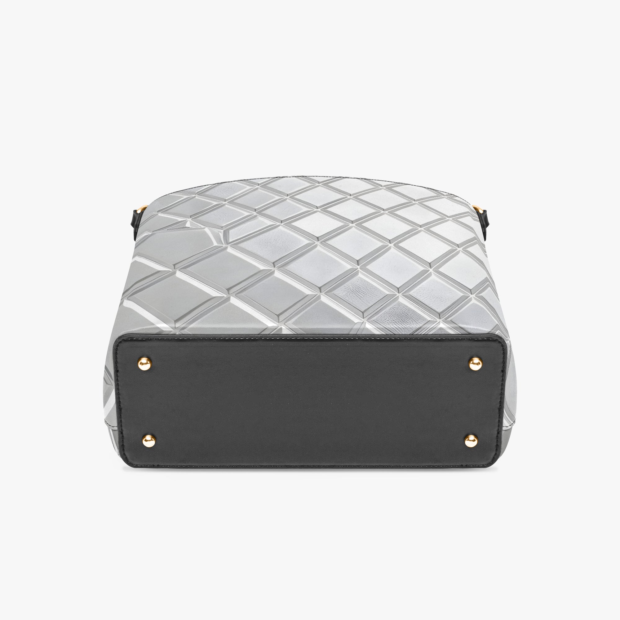 Silver Charm Bucket Bag | Aura Regalia-AURA REGALIA 