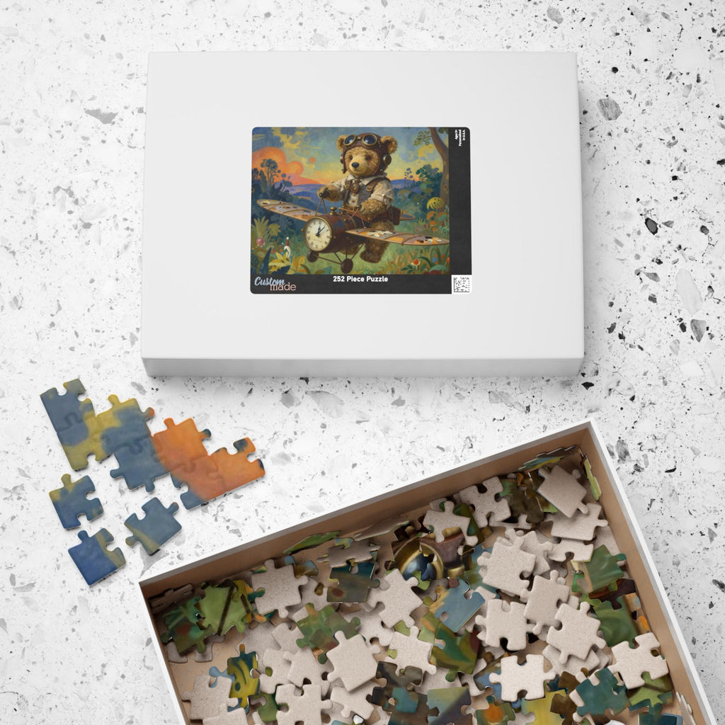 Teddy Pilot Plane puzzle