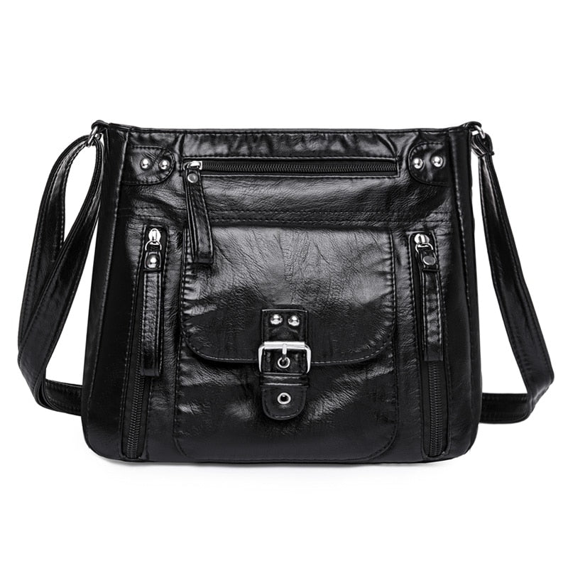 Designer Handbag Women Shoulder Bag Pu Leather Crossbody Messenger Bag High Quality Leather Tote Bag for Woman Casual Purses
