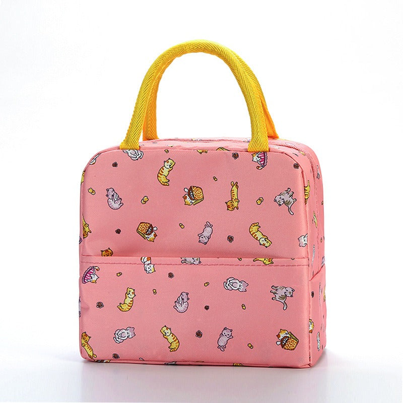 Lunch Box Bag Portable Portable Thermal Insulation Bag Lunch Bag Thickened Aluminum Foil Lunch Box Thermal Insulation Bag-AURA REGALIA 