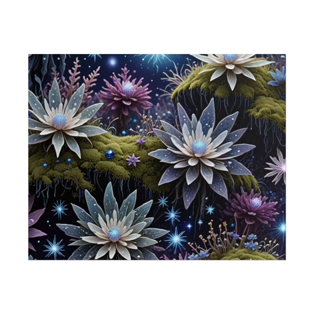 Floral Dreamscape Poster: Fine Art Print