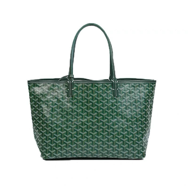 New Dog Tooth Bag Stars Same European and American Women's Bag Handheld One Shoulder Large Capacity Tote Mother and Child Bag Shopping Bag