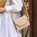 RanHuang New Arrive Women Pu Leather Shoulder Bags Girls Brief Flap Women's Casual Messenger Bags Crossbody Bags-AURA REGALIA 