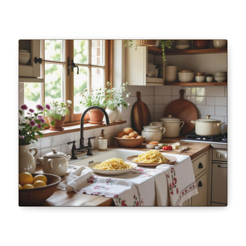 Copy of Cozy Country Kitchen Still Life Canvas