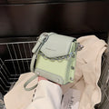 Women's Bag Fashion Mobile Phone Bag New Chain Rivet Small Bag Trendy Shoulder Messenger Bag-AURA REGALIA 