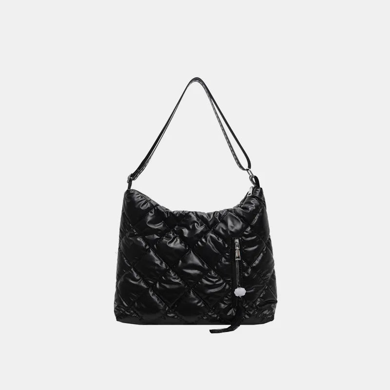 Quilted Nylon Travel Bag-AURA REGALIA 
