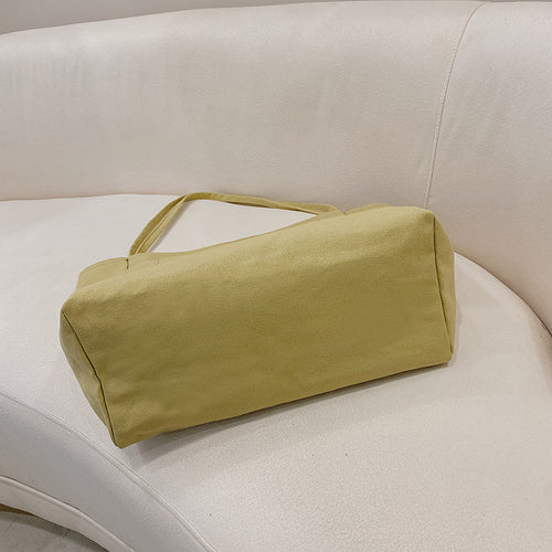 Casual Canvas Bag Women's New Trendy Fashion Tote Bag Wild Ins Large Capacity Shopping Bag