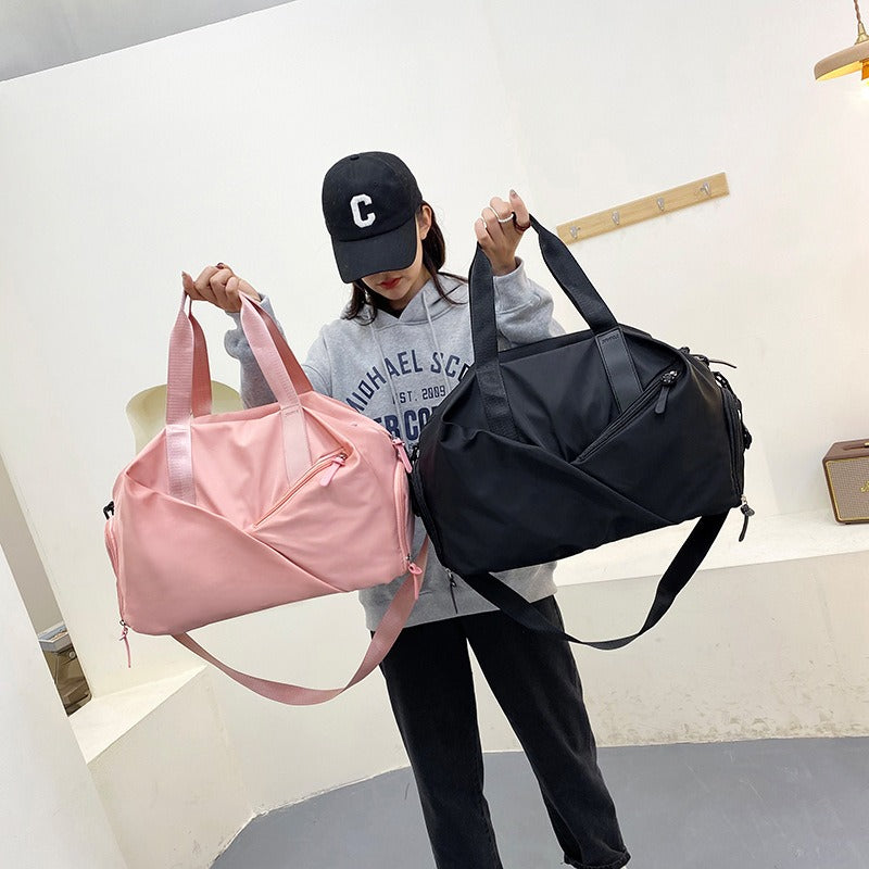 New High Capacity Travel Bag with Wet and Dry Separation Fitness Bag Swimming Bag One Shoulder Diagonal Straddle Bag-AURA REGALIA 