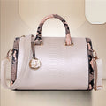 Luxury Handbags Women Bags Designer Crossbody Bags For Women Shoulder Bag Crocodile Leather Purse Snake Skin Print Bag Stripe-AURA REGALIA 