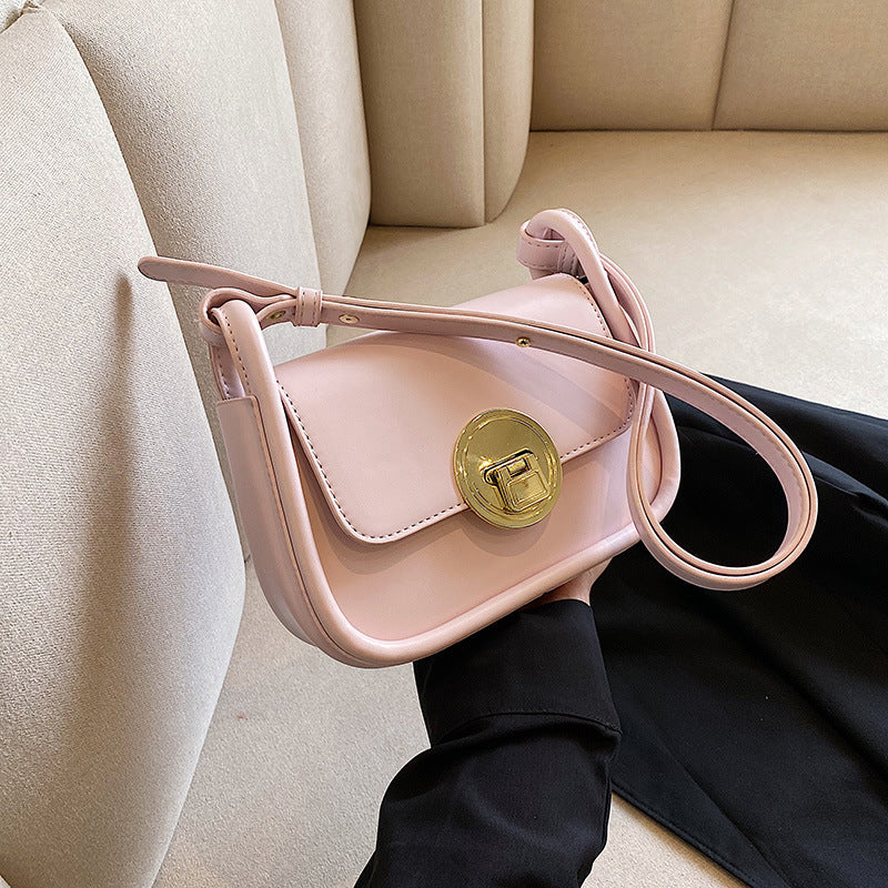 Summer New Products Underarm Shoulder Women's Bag Fashion Simple Bag Phone Bag Western Style Small Square Bag Messenger Bag-AURA REGALIA 