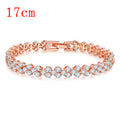Roman Bracelet Fashion Copper Inlaid AAA Zircon Bracelet Factory Direct Sales Ladies Bracelet Gem Bracelet For Gift