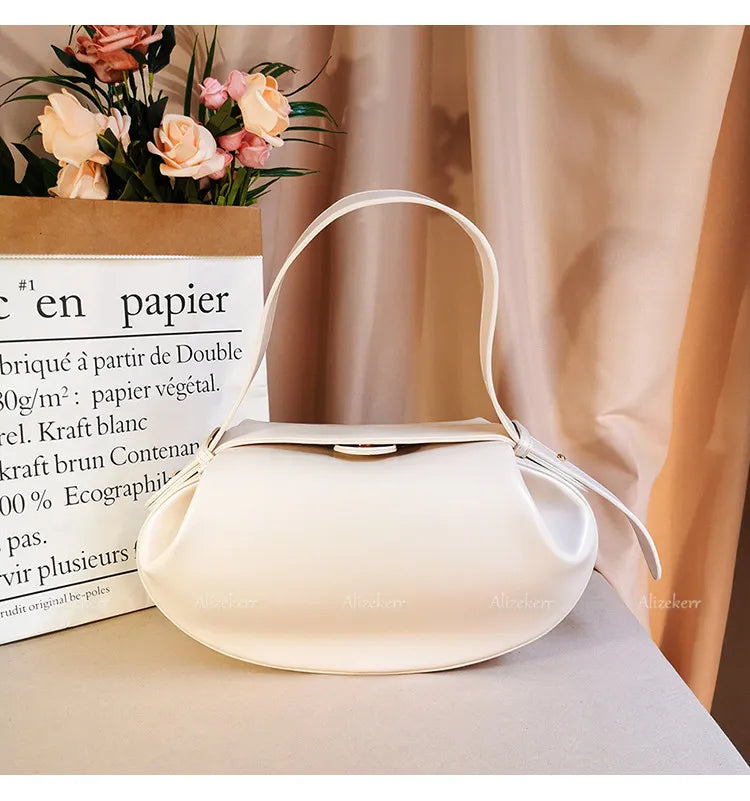 Fashion Round Hobo Bags Women New Chic Brand Three-Dimensional Crossbody Bags Ladies Top Handle Personality Handbag Casual