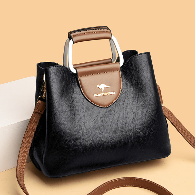 Cross shoulder bag women's handbag women's bucket bag-AURA REGALIA 