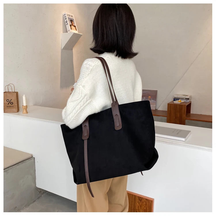 Large Capacity Women Tote Bags Soft Big Ladies Handbag Schoudertas Dames Bolso Mujer Grande
