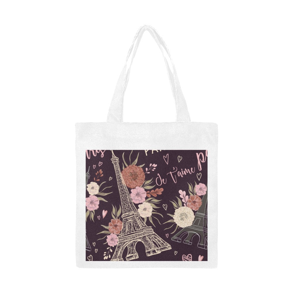 Canvas Tote Bag(Model 1700)(Small)-AURA REGALIA 
