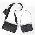 One-Shoulder Women's Bag Three-In-One Mahjong Bag Broadband Messenger Bag Small Bag Three-Piece Bag Bags Women Brand-AURA REGALIA 