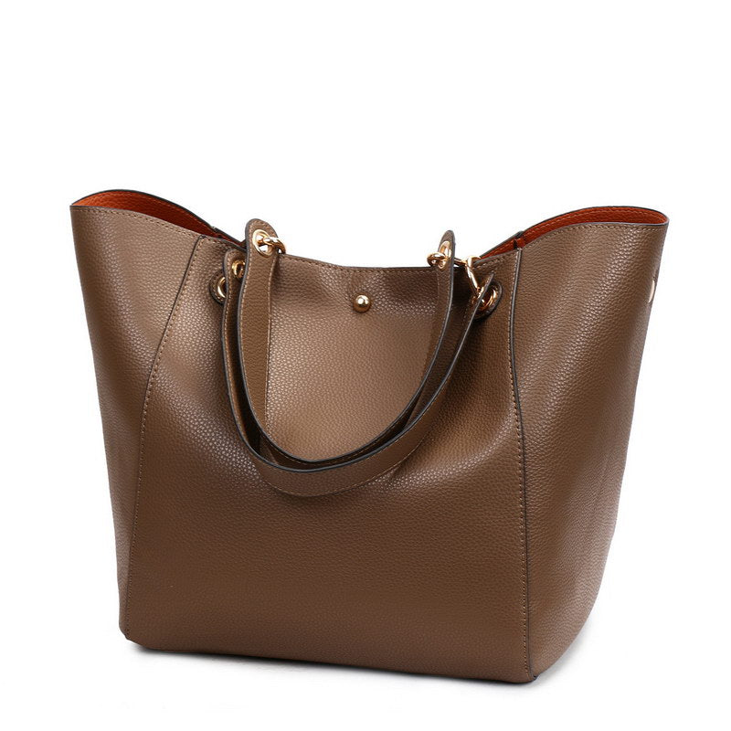 Bag Women's Bag New Fashion Atmosphere Handbag Korean Versatile Large Capacity One Shoulder Crossbody Mother Bag