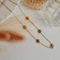 Anna Floral Necklace-AURA REGALIA 