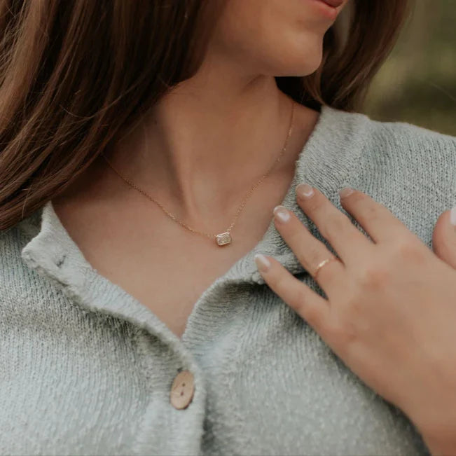 Blair Diamond Necklace-AURA REGALIA 