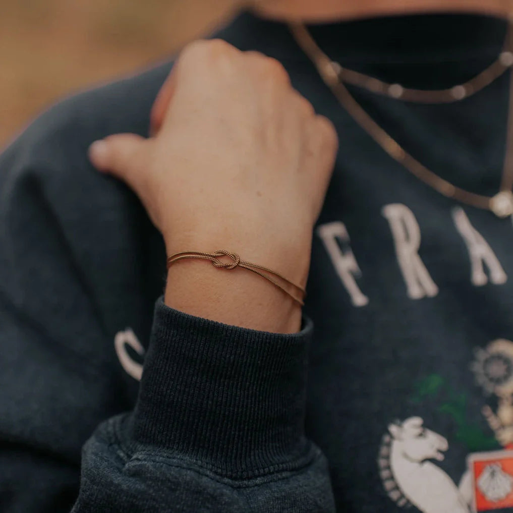 Evelyn Infinity Knot Bracelet-AURA REGALIA 