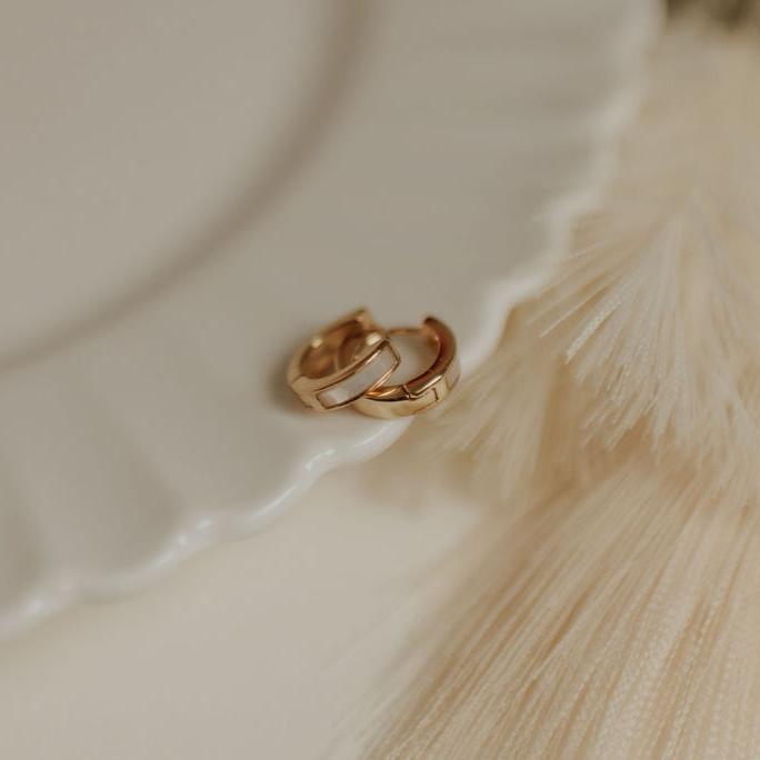 Ruth Pearl Hoops-AURA REGALIA 
