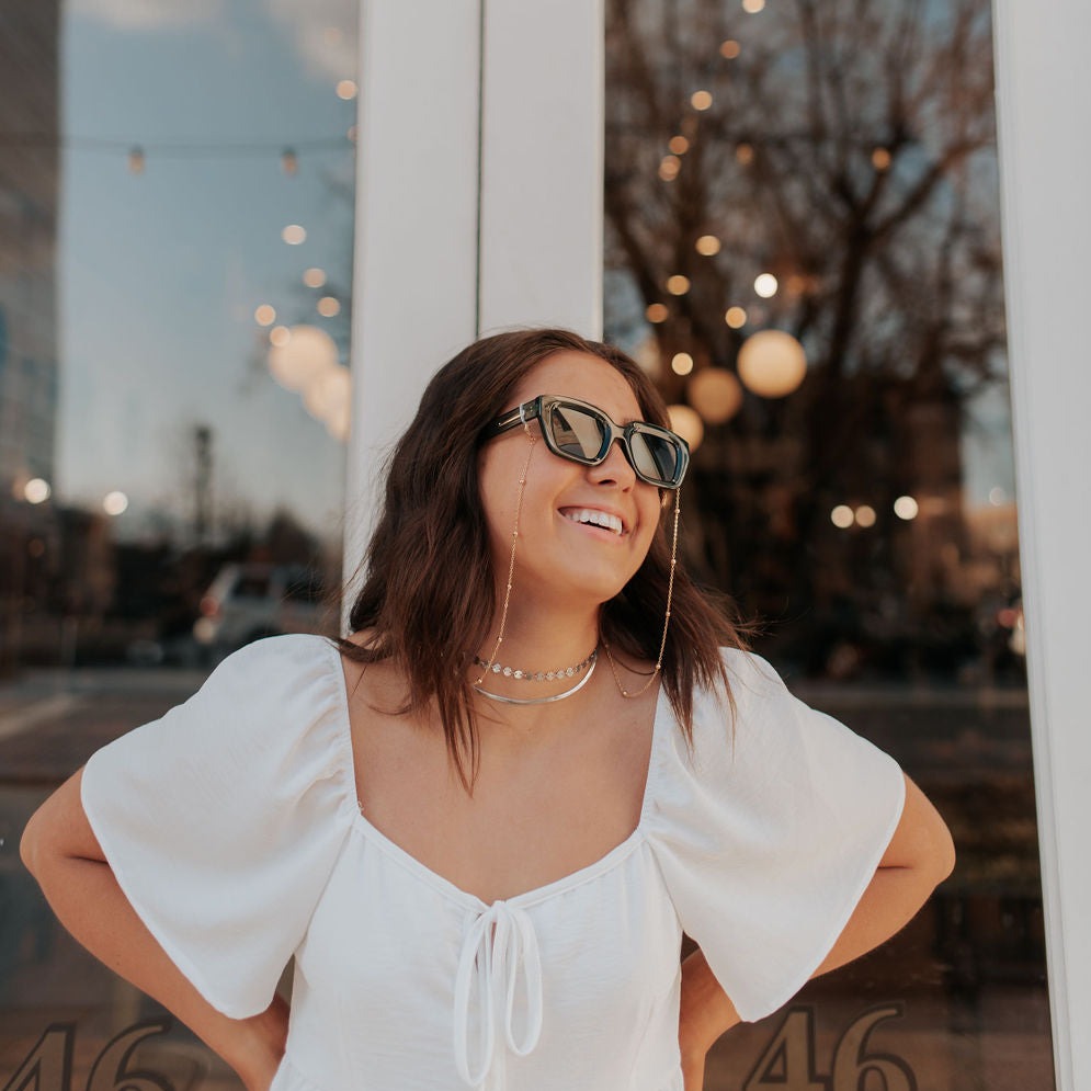 Satellite Sunglasses Chain-AURA REGALIA 