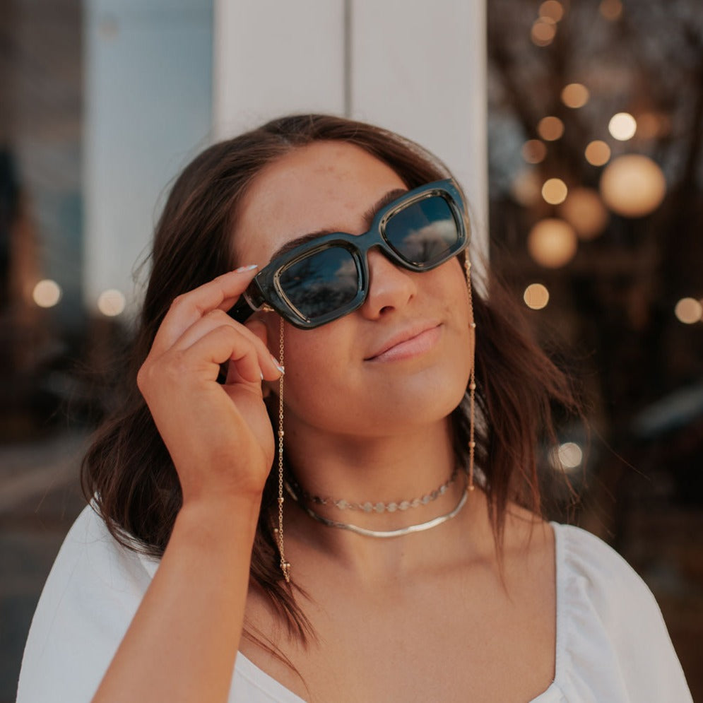 Satellite Sunglasses Chain-AURA REGALIA 