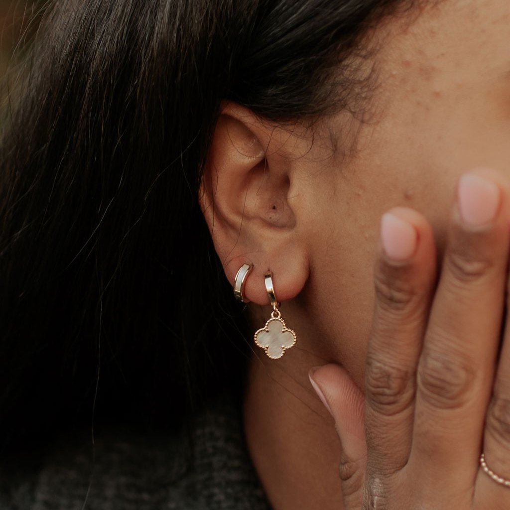Ruth Pearl Hoops-AURA REGALIA 