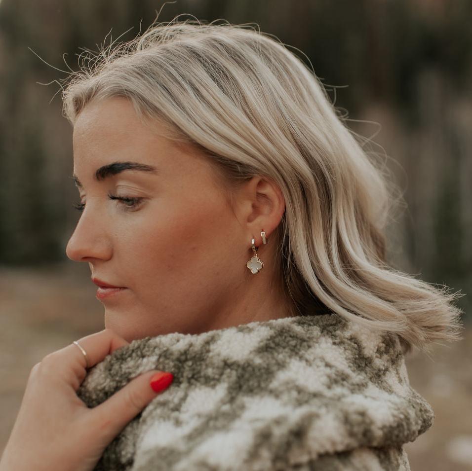 Ruth Pearl Hoops-AURA REGALIA 