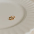 Gaby Turquoise Hoops-AURA REGALIA 