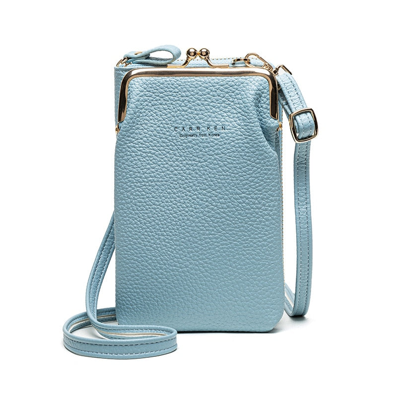 Fashion Small Crossbody Bags Women Mini PU Leather Shoulder Messenger Bag For Girls Yellow Bolsas Ladies Phone Purse Zipper Flap-AURA REGALIA 